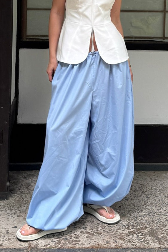 Women's Baggy Pants – Balloon-Leg Statement Fit
