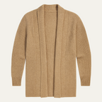 Men's Open Front Knit Cardigan – Relaxed Longline Fit