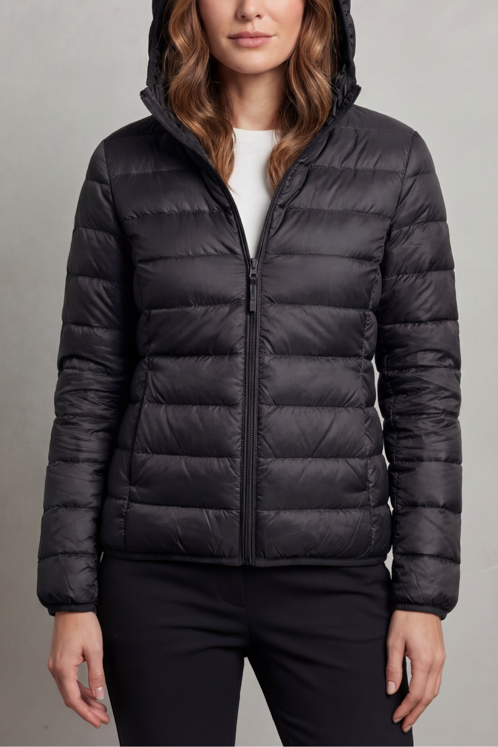 Aela – Ultra light – Packable hooded puffer jacket