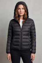 Aela – Ultra light – Packable hooded puffer jacket