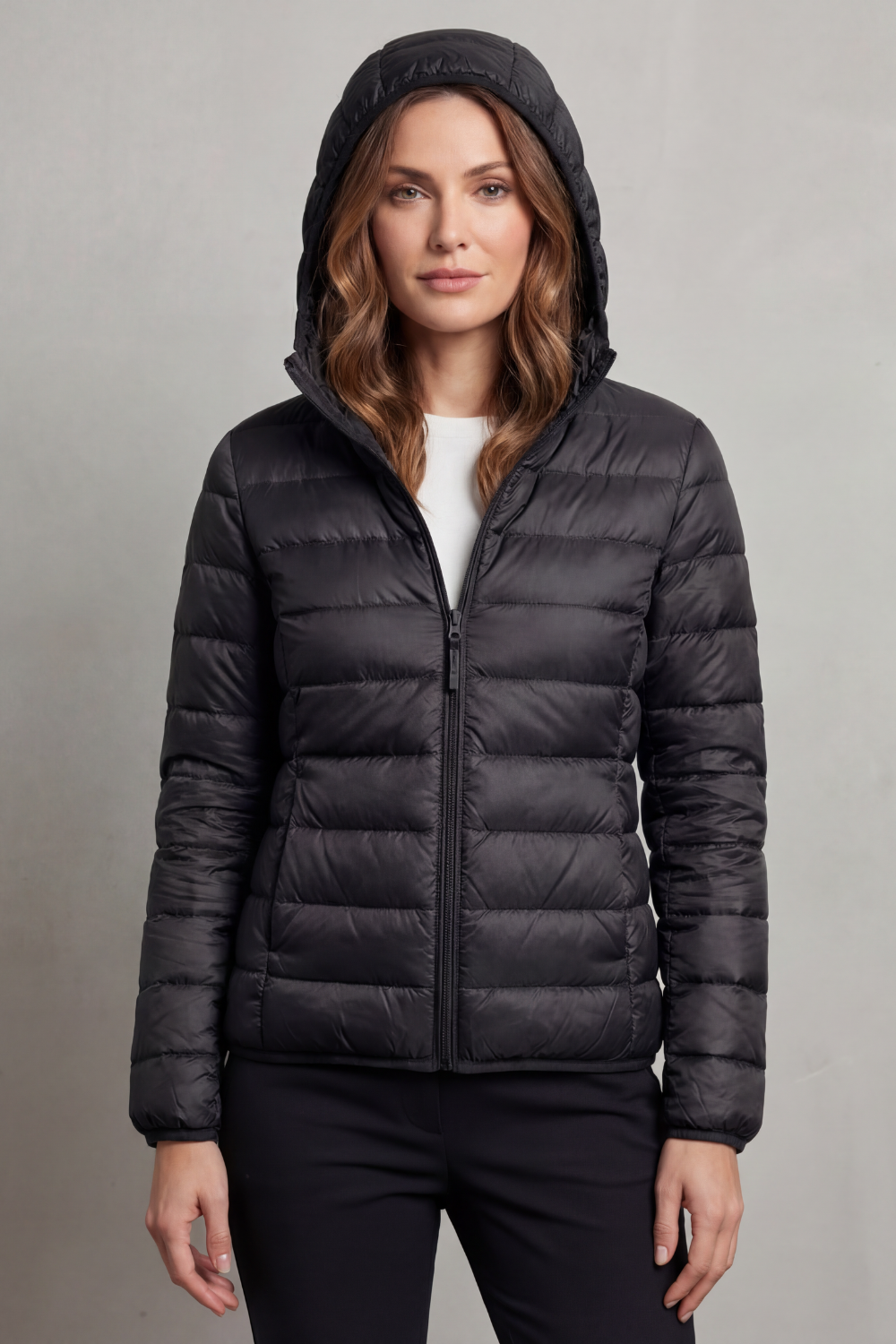 Aela – Ultra light – Packable hooded puffer jacket
