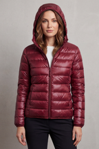 Aela – Ultra light – Packable hooded puffer jacket