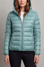 Aela – Ultra light – Packable hooded puffer jacket