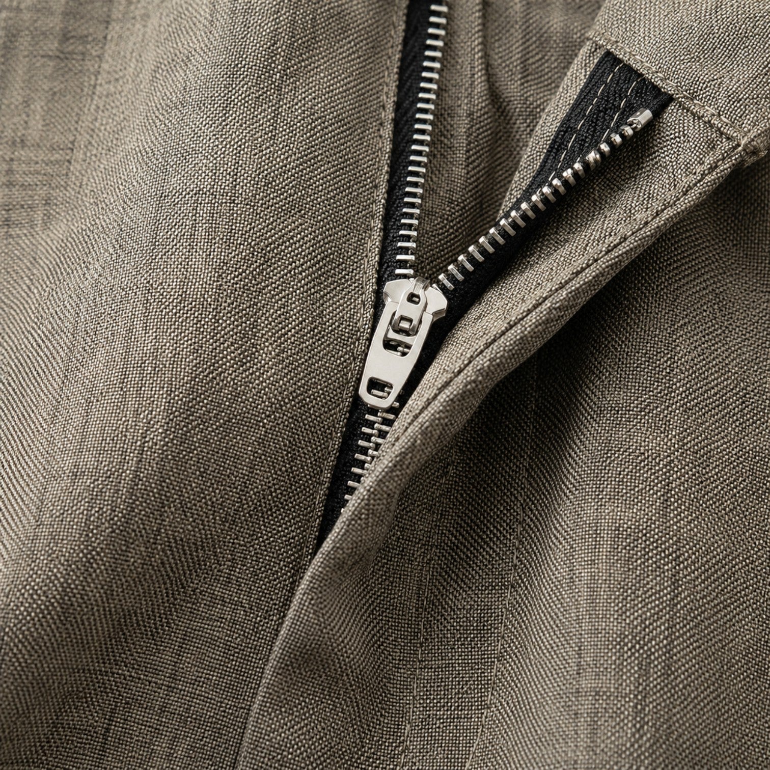 Double Pleat Wide-Leg Dress Trousers - Relaxed Fit