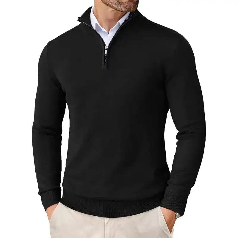 Half-Zip Sweater Pullover - Regular Fit