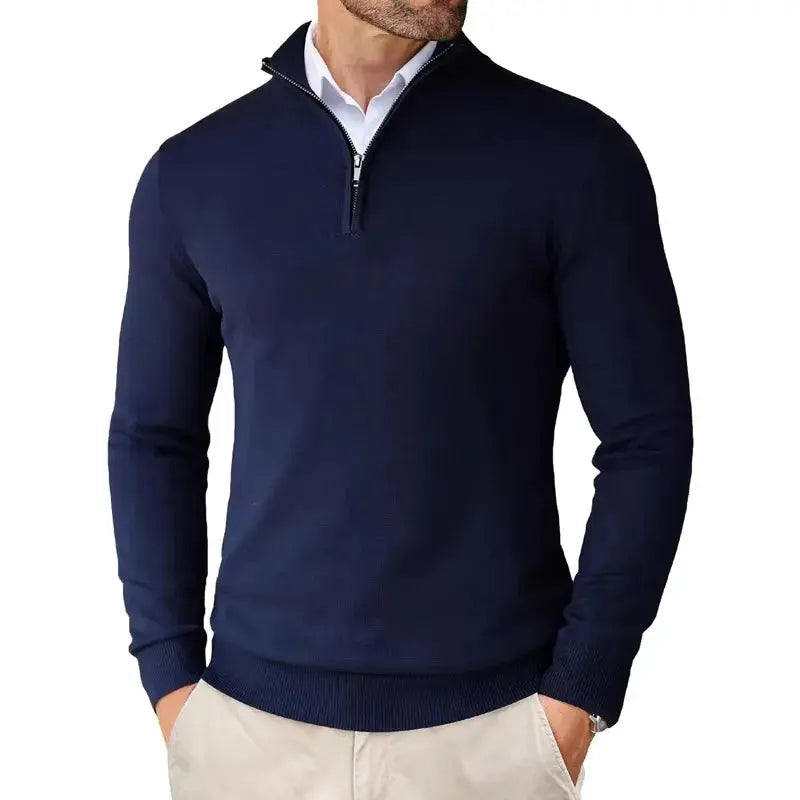 Half-Zip Sweater Pullover - Regular Fit