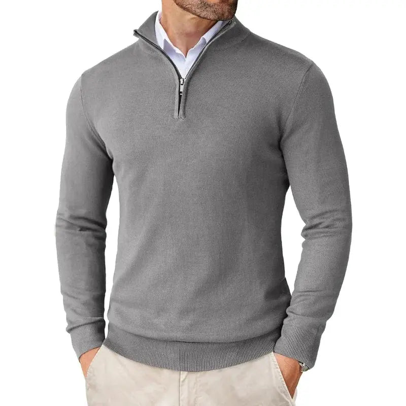 Half-Zip Sweater Pullover - Regular Fit