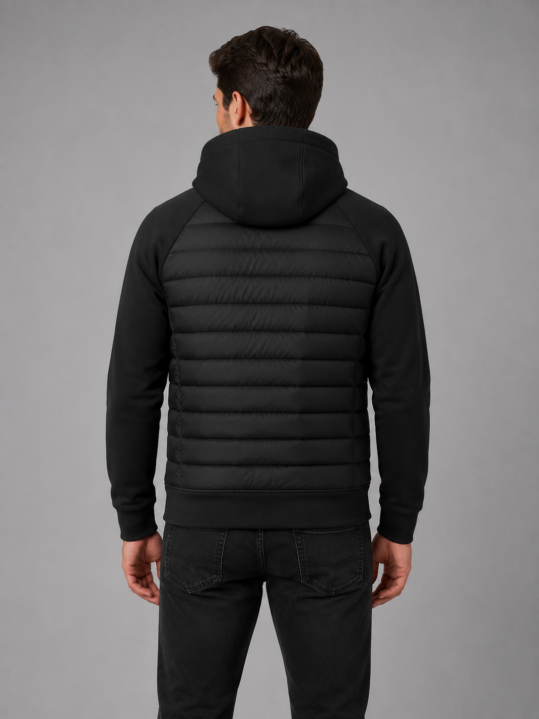Men's Hooded Padded Quilet Jacket – Everyday Layer