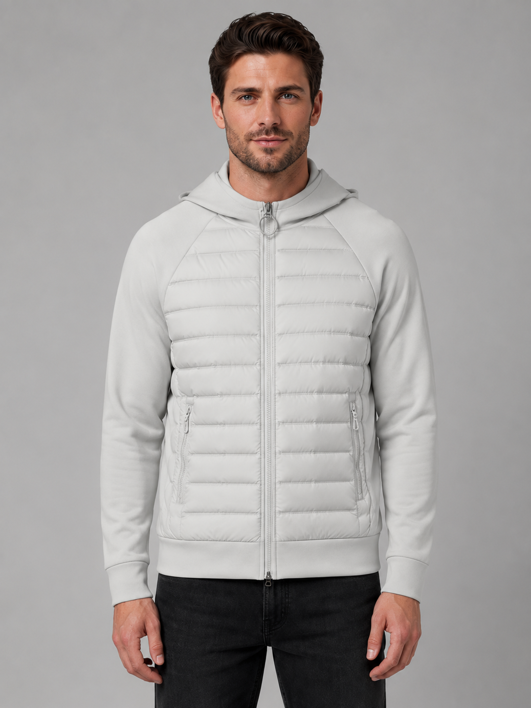 Men's Hooded Padded Quilet Jacket – Everyday Layer