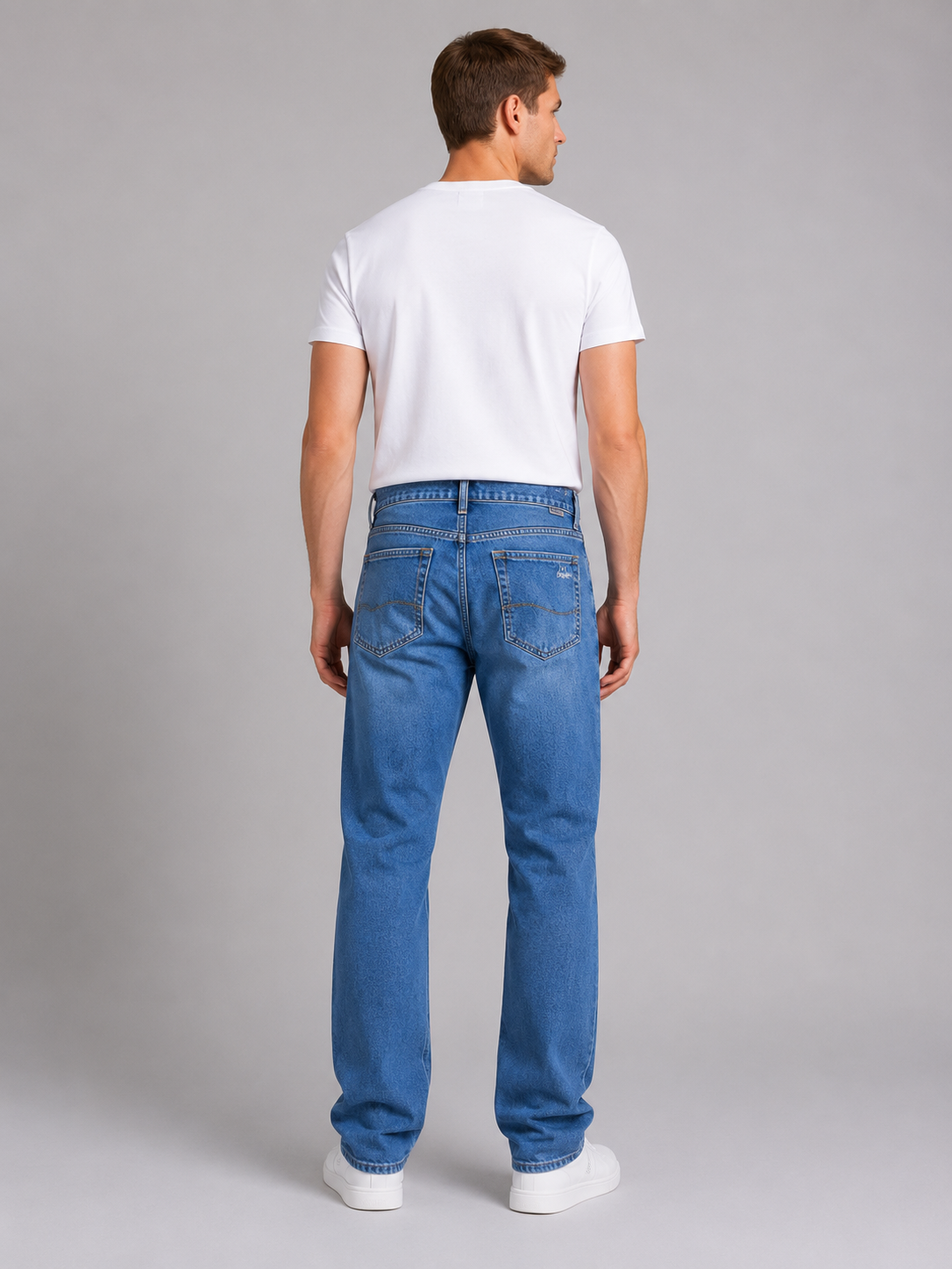 Men's Five-Pocket Straight-Leg Jeans – Everyday Fit