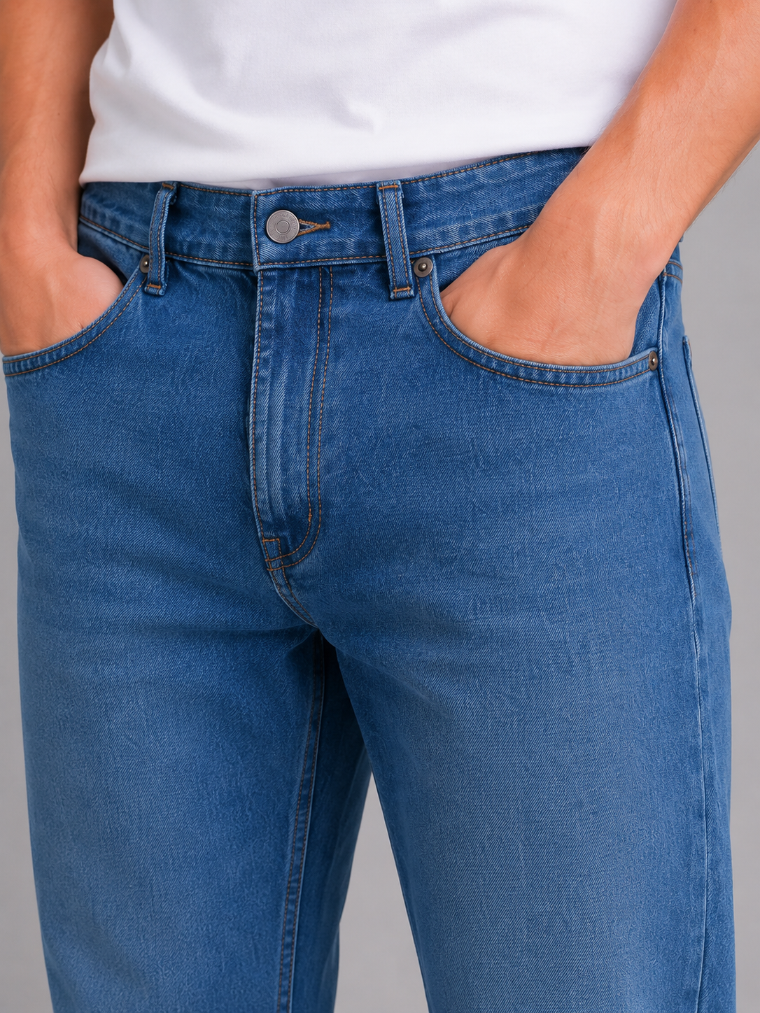 Men's Five-Pocket Straight-Leg Jeans – Everyday Fit