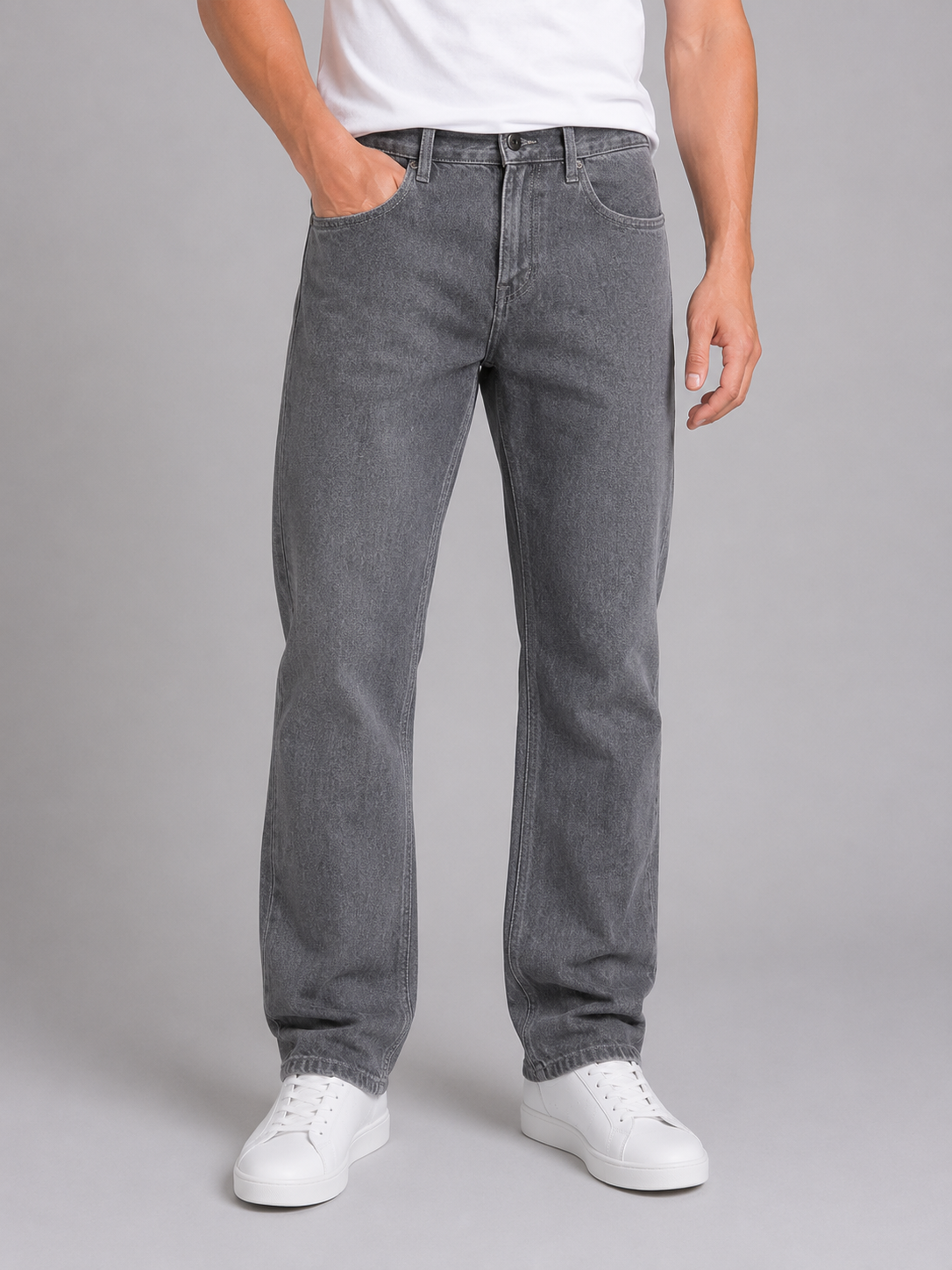Men's Five-Pocket Straight-Leg Jeans – Everyday Fit
