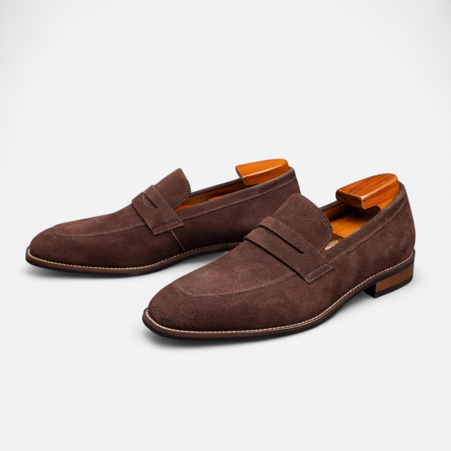 Classic Penny Loafers Moc Toe - Dress Wear