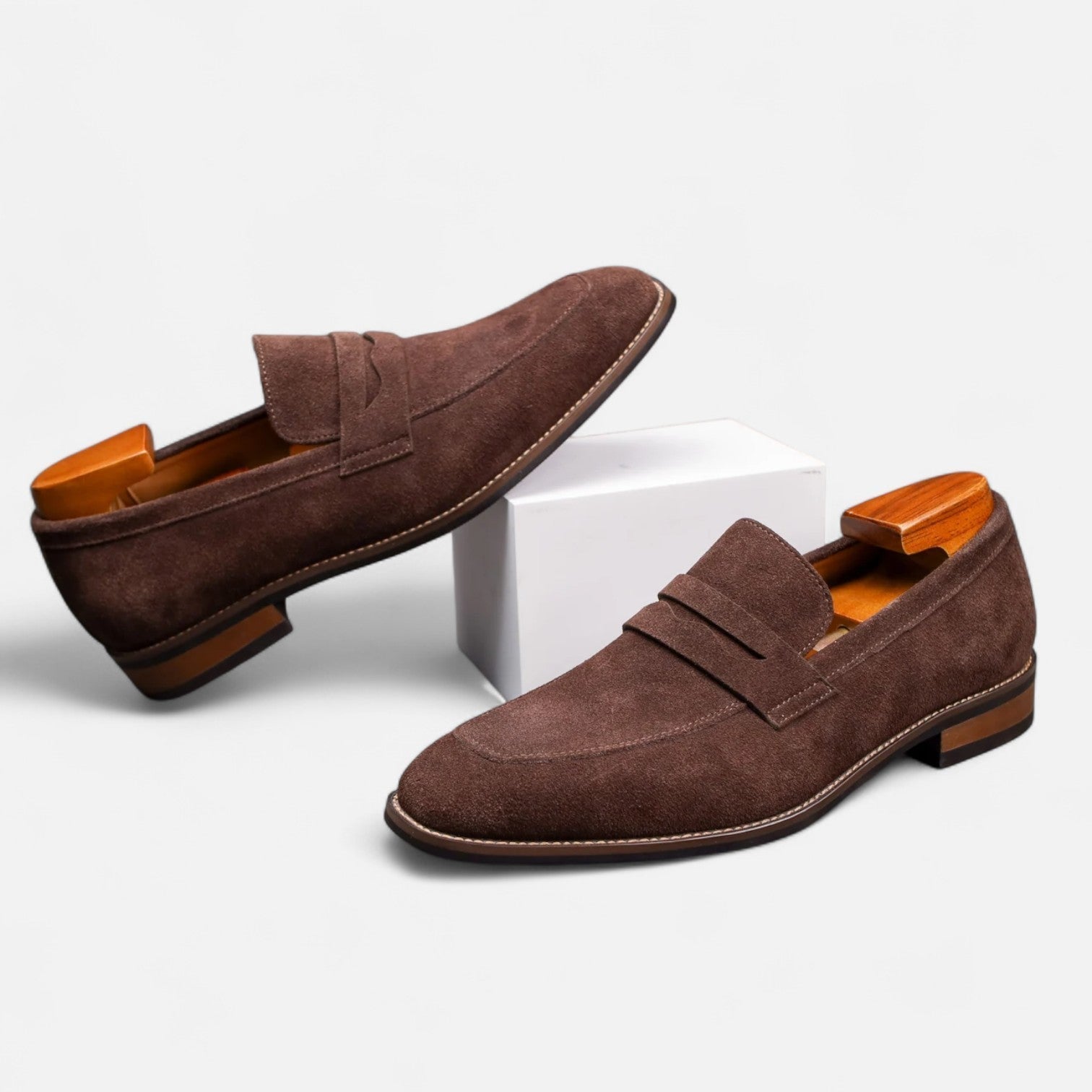 Classic Penny Loafers Moc Toe - Dress Wear