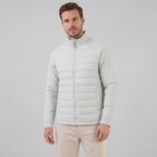 Hybrid Quilted Jacket Jersey Sleeves Full-Zip - Regular Fit