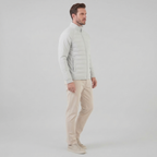 Hybrid Quilted Jacket Jersey Sleeves Full-Zip - Regular Fit