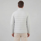 Hybrid Quilted Jacket Jersey Sleeves Full-Zip - Regular Fit