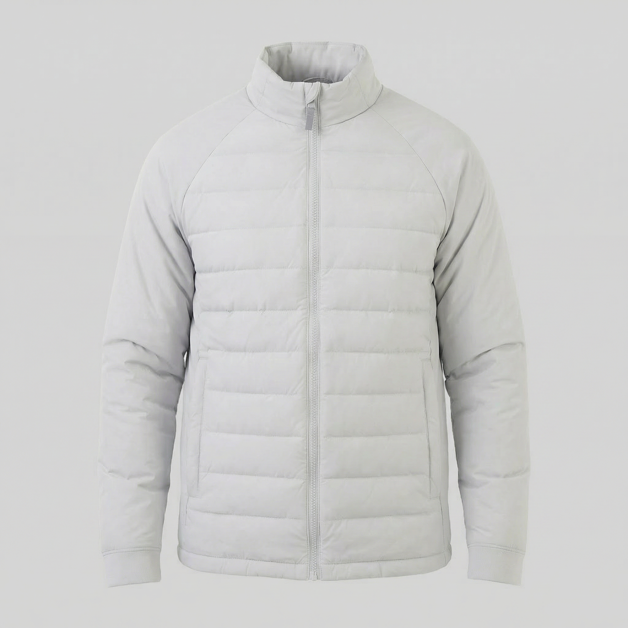 Hybrid Quilted Jacket Jersey Sleeves Full-Zip - Regular Fit