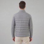 Hybrid Quilted Jacket Jersey Sleeves Full-Zip - Regular Fit