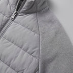Hybrid Quilted Jacket Jersey Sleeves Full-Zip - Regular Fit