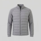 Hybrid Quilted Jacket Jersey Sleeves Full-Zip - Regular Fit