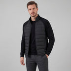 Hybrid Quilted Jacket Jersey Sleeves Full-Zip - Regular Fit
