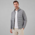 Hybrid Quilted Jacket Jersey Sleeves Full-Zip - Regular Fit