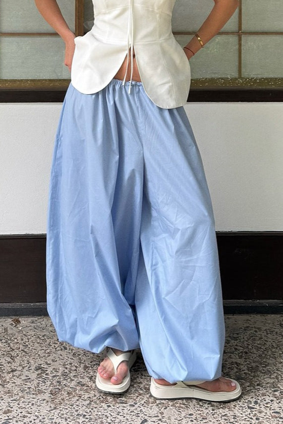 Women's Baggy Pants – Balloon-Leg Statement Fit