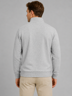 Half zip sweater pullover with high neck for men – product image 5