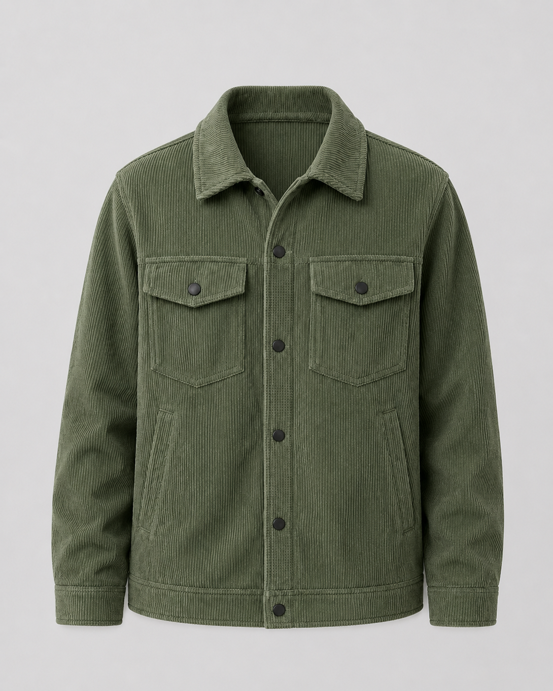Corduroy Overshirt Shirt Jacket - Relaxed Fit