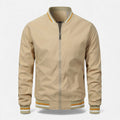 Men's Bomber Jacket with Longline Zip Front, view 1 of 14