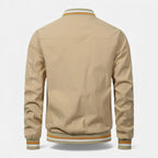 Men's Bomber Jacket with Longline Zip Front, view 5 of 14