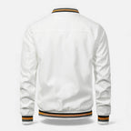 Men's Bomber Jacket with Longline Zip Front, view 14 of 14