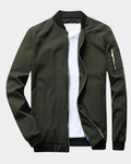 Men's bomber jacket, windproof lightweight zip up – product image 1