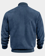 Men's bomber jacket, windproof warm padded zip up – product image 2
