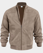 Men's bomber jacket, windproof warm padded zip up – product image 5