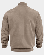 Men's bomber jacket, windproof warm padded zip up – product image 6