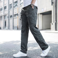 Men's Cargo Trousers with Patchwork Jogger Fit, view 1 of 8
