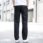 Men's Cargo Trousers with Patchwork Jogger Fit, view 4 of 8