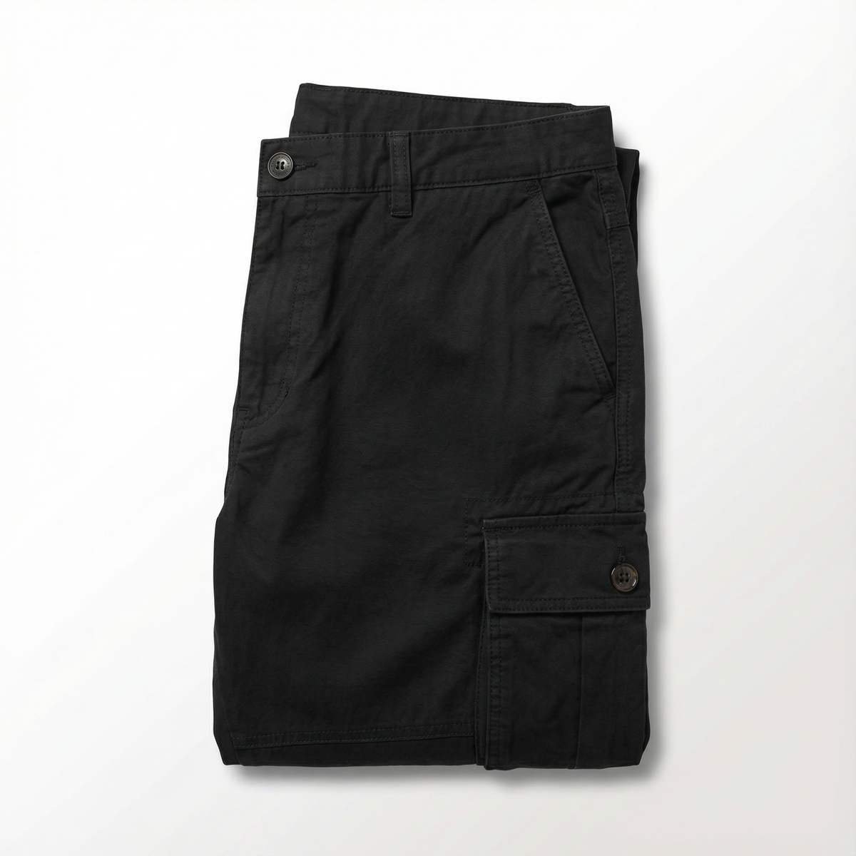 Men's Cargo Trousers with Relaxed Straight Leg, view 2 of 20