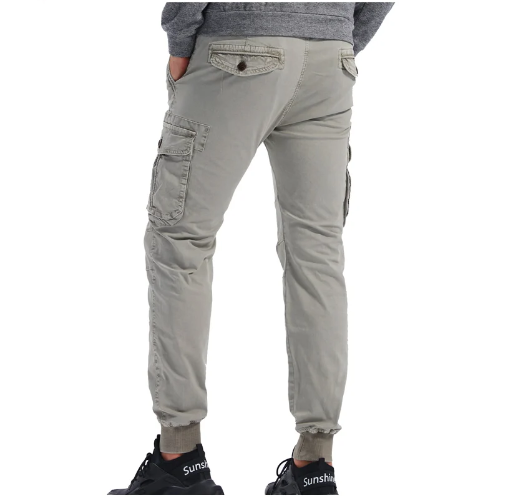 Men's Cargo Trousers with Relaxed Straight Leg, view 10 of 20