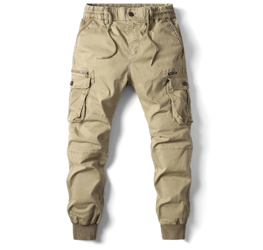 Men's Cargo Trousers with Relaxed Straight Leg, view 15 of 20