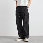 Men's Cargo Trousers with Relaxed Utility Fit, view 2 of 5