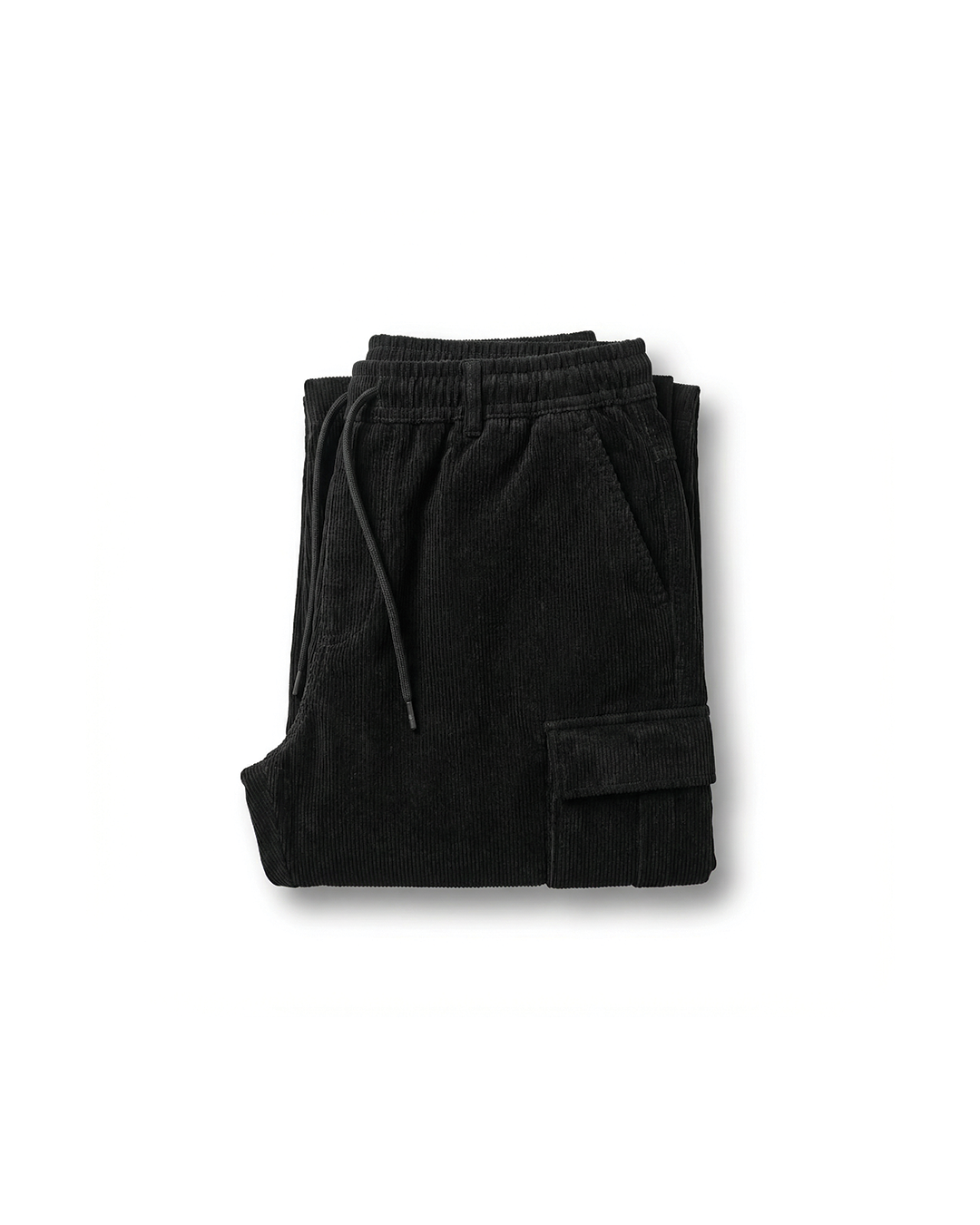 Men's Comfort Cargo Trousers with Drawstring Fit, view 1 of 5