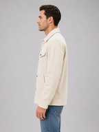 Alternate product view 4 of men's Corduroy Overshirt with button-up shirt jacket.