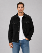 Alternate product view 5 of men's Corduroy Overshirt with button-up shirt jacket.