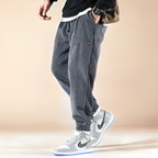 Men's Corduroy Sweatpants with Drawstring Waist, view 8 of 8