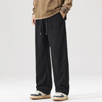 Men's Corduroy Trousers with Drawstring Casual Fit, view 9 of 9