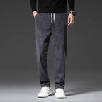 Men's Corduroy Trousers with Drawstring Relaxed Fit, view 6 of 6