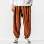 Men's Corduroy Trousers with Relaxed Straight Leg, view 1 of 14